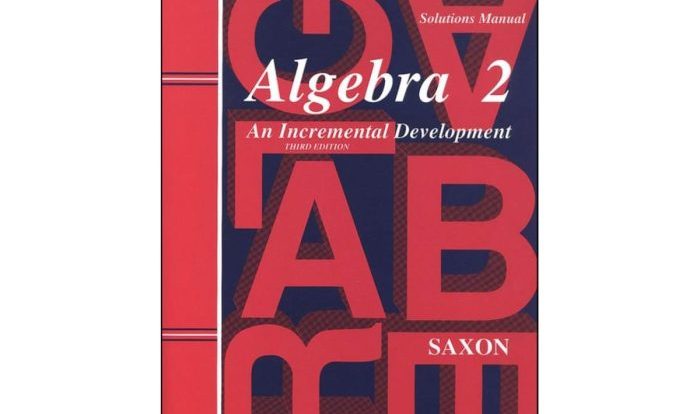 Saxon algebra 2 solutions manual