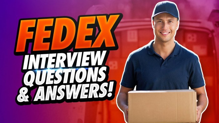 Fedex ops manager interview questions