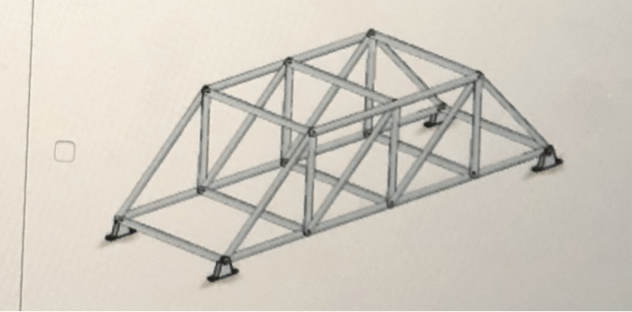 Which of the following are planar trusses